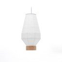 Balts abažūrs ø 30 cm Hila – Kave Home