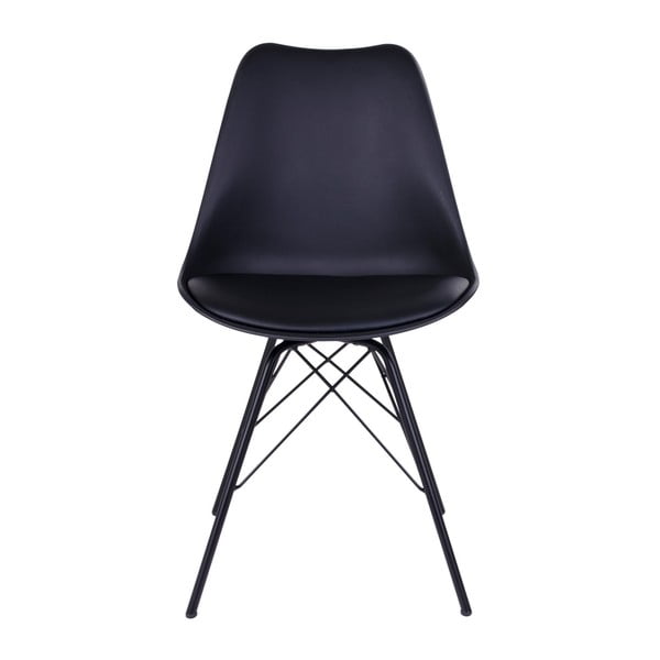 Melni pusdienu krēsli (2 gab.) Oslo – House Nordic-image-2