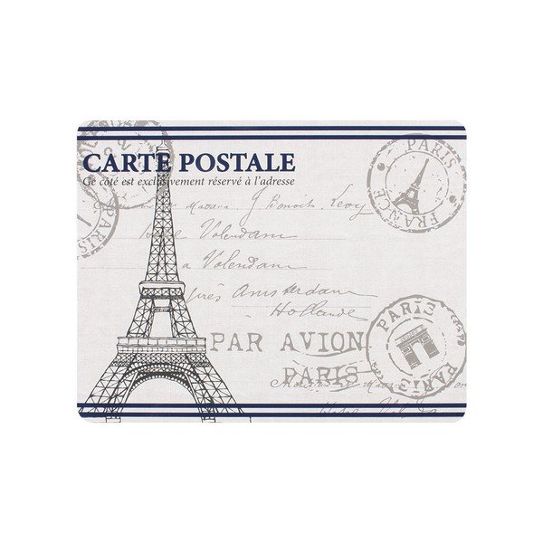 4 paliktņu komplekts Paris Stamp-image-1