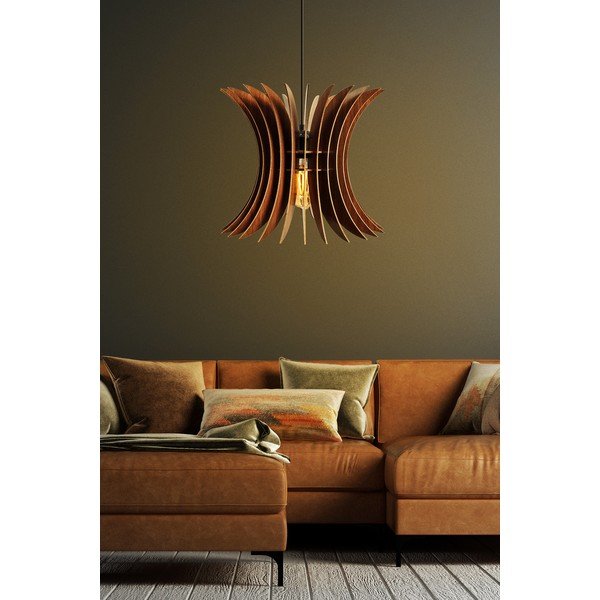 Dabīga toņa piekaramā lampa ø 35 cm – Opviq lights-image-1