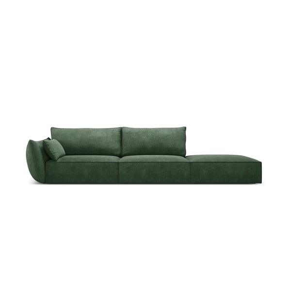 Tumši zaļš stūra dīvāns Vanda – Mazzini Sofas