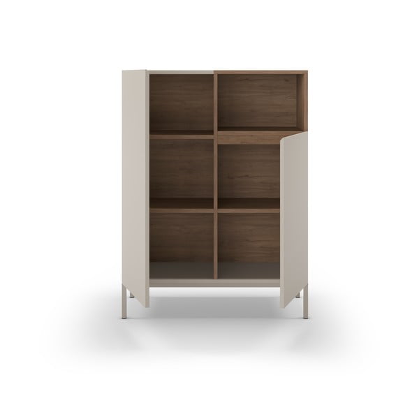 Krēmkrāsas skapītis 90x120 cm Cailin – Marckeric-image-4