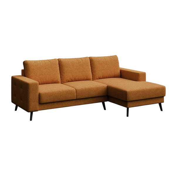 Oranžs stūra dīvāns (labais stūris) Fynn – Ghado-image-2