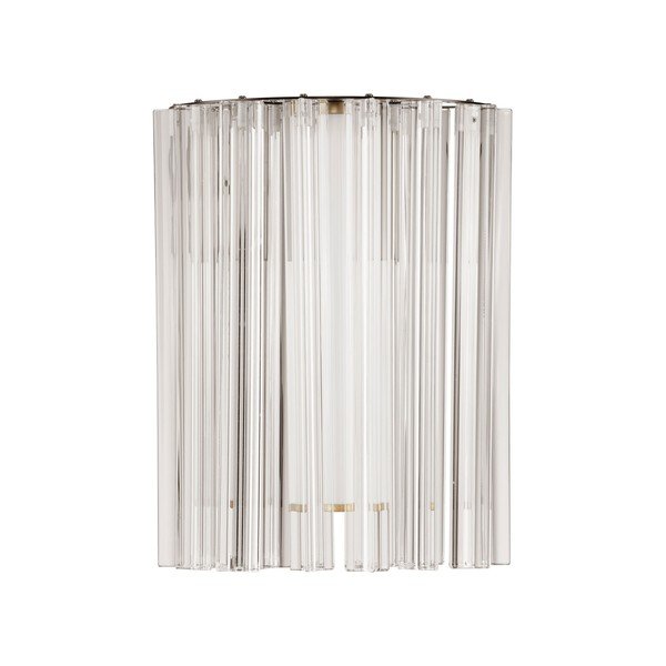 Misiņa krāsas stikla LED sienas lampa Nol – Nova Luce