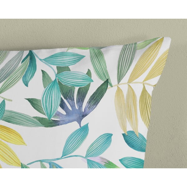 Zaļa vienguļamā kokvilnas gultas veļa 140x200 cm Marcus – Good Morning-image-3