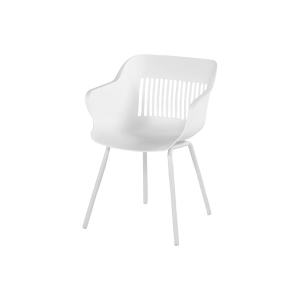 Balti plastmasas dārza krēsli (2 gab.) Jill Rondo – Hartman