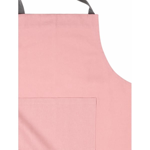 Gaiši rozā kokvilnas virtuves priekšauts Tiseco Home Studio-image-2