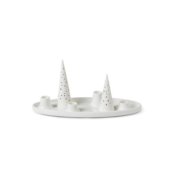 Porcelāna svečturis ar Ziemassvētku motīvu Nobili – Kähler Design