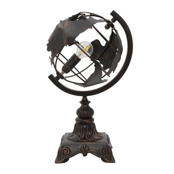 Melna industriāla galda lampa Mauro Ferretti World