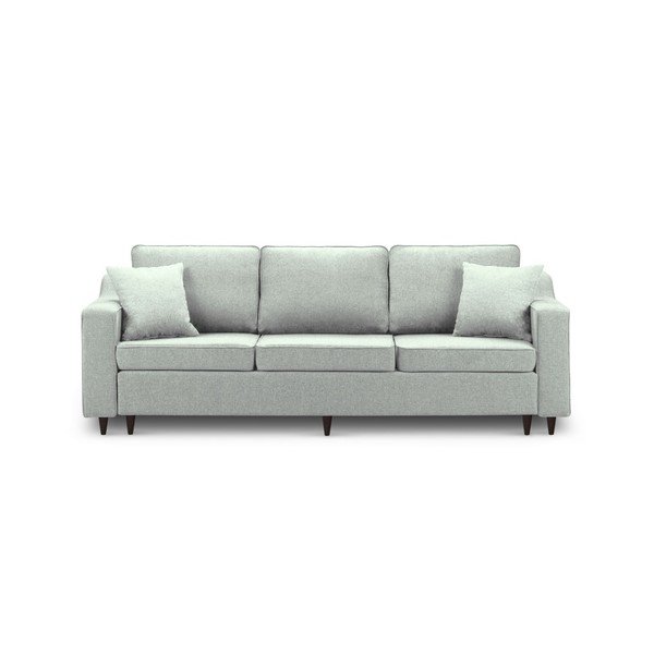 Gaiši zaļš trīsvietīgs izlaižamais dīvāns ar glabāšanas vietu Mazzini Sofas Narcisse-image-2