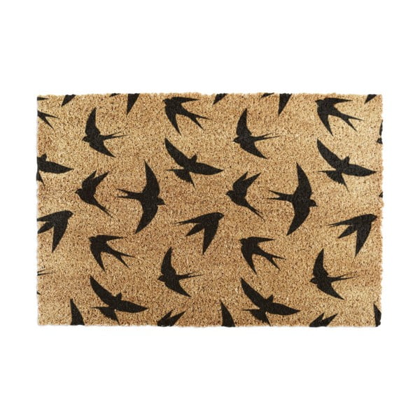 Kokosšķiedras kājslauķis 60x90 cm Swallows – Artsy Doormats