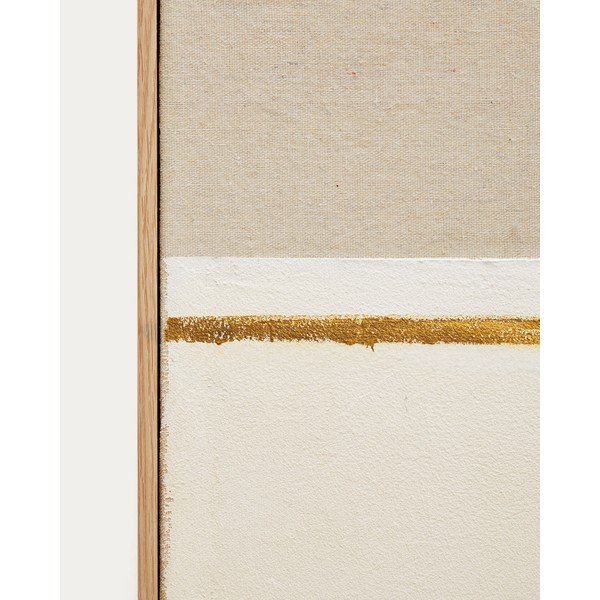 Ar rokām apgleznota glezna ar rāmi/uz audekla 80x100 cm Salin – Kave Home-image-3