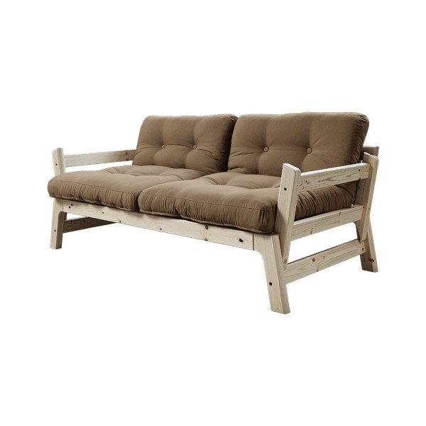 Izvelkamais dīvāns Karup Design Step Natural Clear/Mocca-image-1
