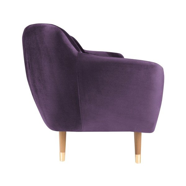 Violets samta dīvāns Mazzini Sofas Benito, 188 cm-image-3