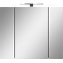 Pelēks vannas istabas skapis 80x71 cm – Germania