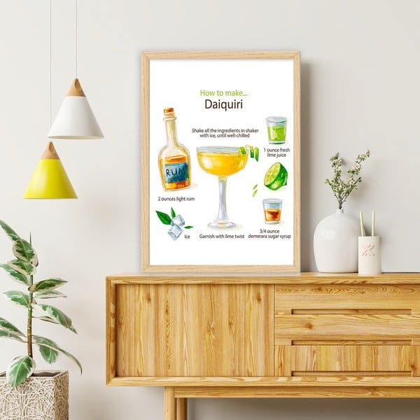 Glezna 40x55 cm Daiquiri – Wallity-image-1