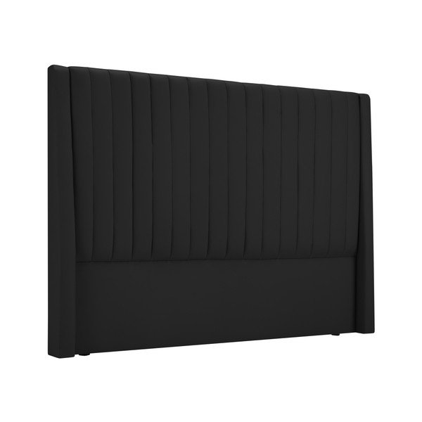 Melns headboard Cosmopolitan Design Dallas, 160 x 120 cm-image-1