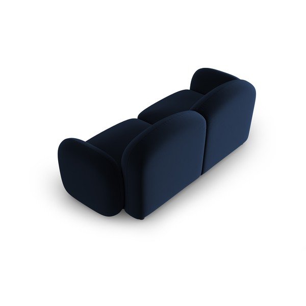 Zils samta dīvāns 194 cm Blair – Micadoni Home-image-4