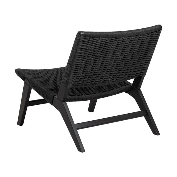 Melns austs atpūtas krēsls Carson – Actona-image-3