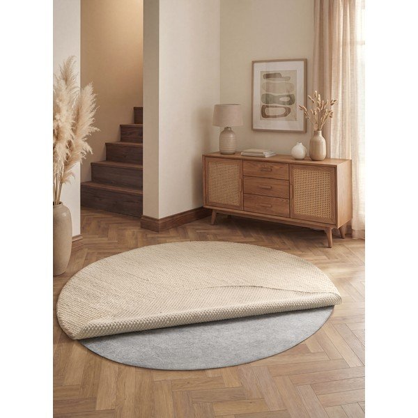 Neslīdošais paklājs ø 100 cm Solid – Vikosa-image-1