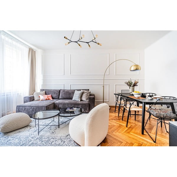 Zaļš un krēmkrāsas āra paklājs NORTHRUGS Borbon, 80 x 150 cm-image-2