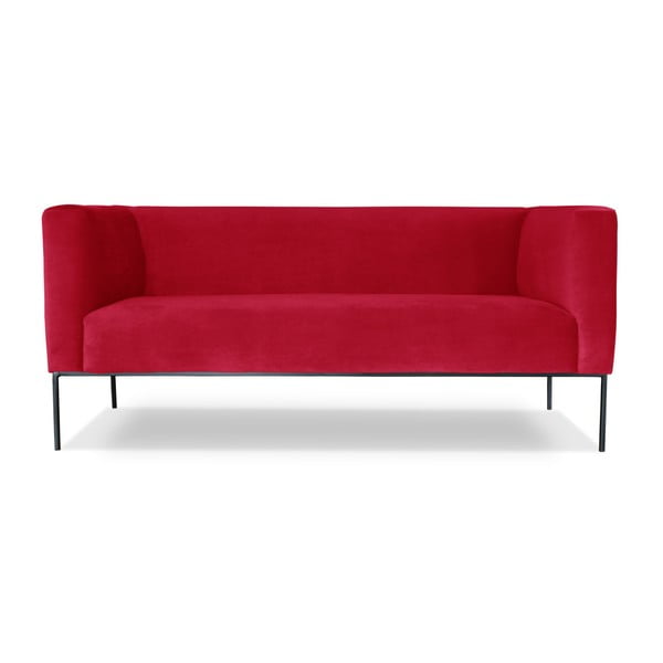 Sarkans divvietīgs dīvāns Windsor & Co. Dīvāni Neptūns
