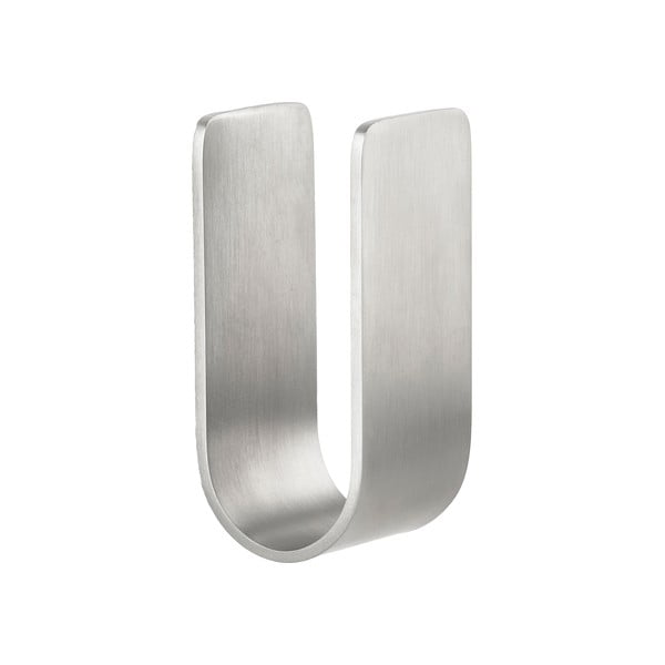 Matētas sudraba krāsas metāla sienas āķis Ume – Zone