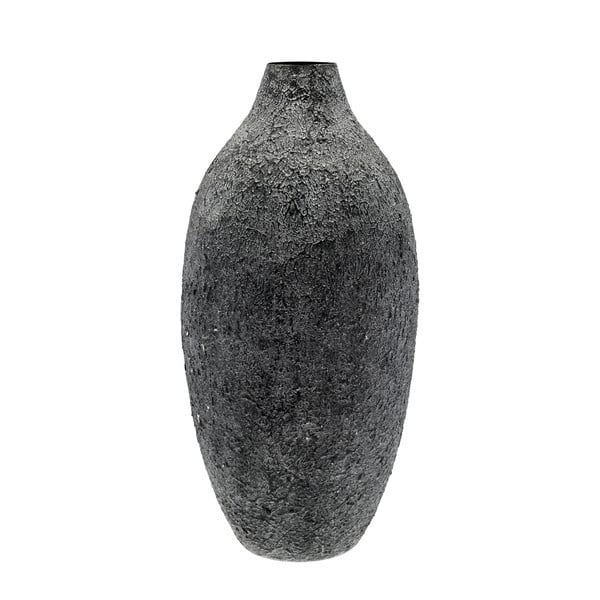 Melna augsta vāze (augstums 62,5 cm) Torden – Villa Collection