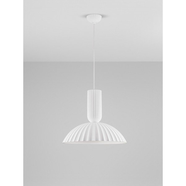 Balta akmens piekaramā lampa ø 50 cm Ammos – Nova Luce-image-3