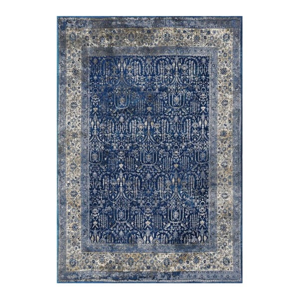 Zili pelēks paklājs Floorita Tabriz, 80 x 150 cm