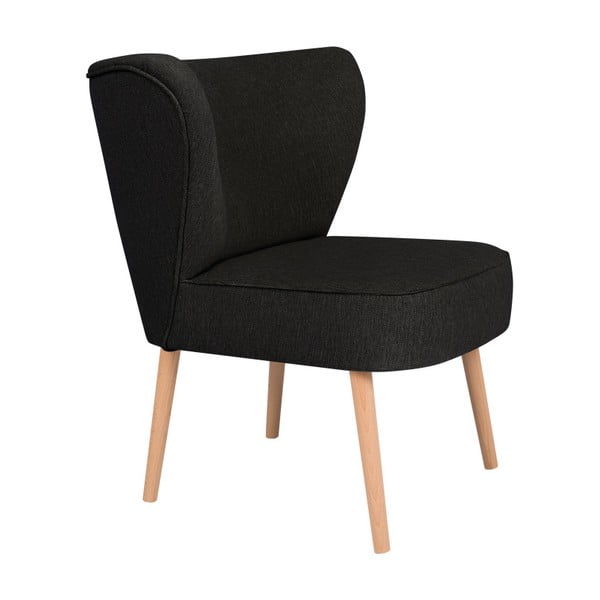 Melns krēsls Cosmopolitan dizains Matteo
