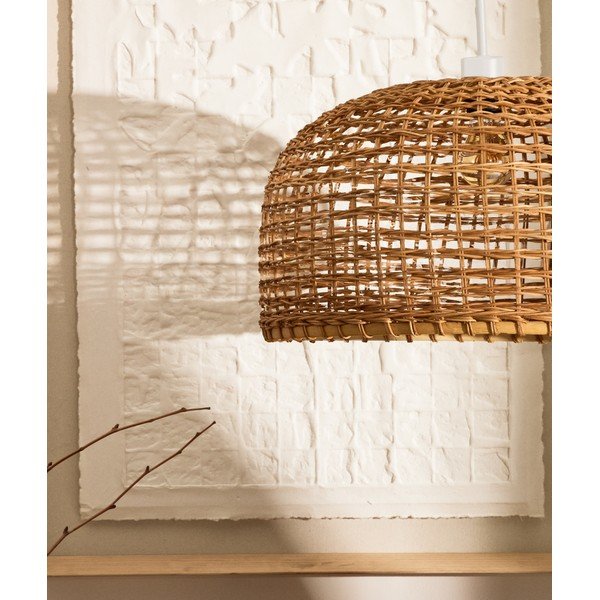 Dabīga toņa abažūrs ø 52 cm Dakira – Kave Home-image-2