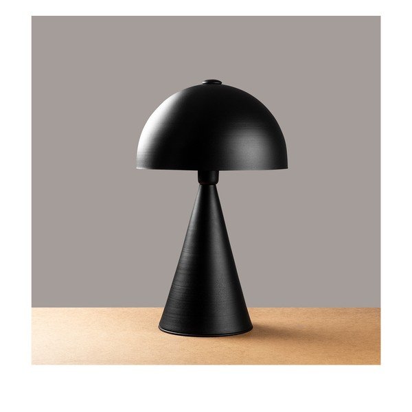 Melna galda lampa ar metāla abažūru (augstums 52 cm) Dodo – Opviq lights-image-2