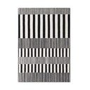 Melnbalts ar rokām darināts vilnas paklājs 160x230 cm Stryve Pulse – Elle Decoration