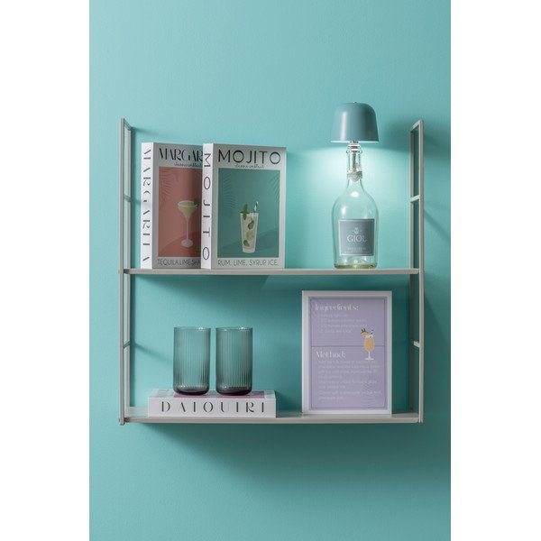 Balta/zaļa dekoratīva papīra uzglabāšanas kaste 18x4x25 cm Mojito – PT LIVING-image-3