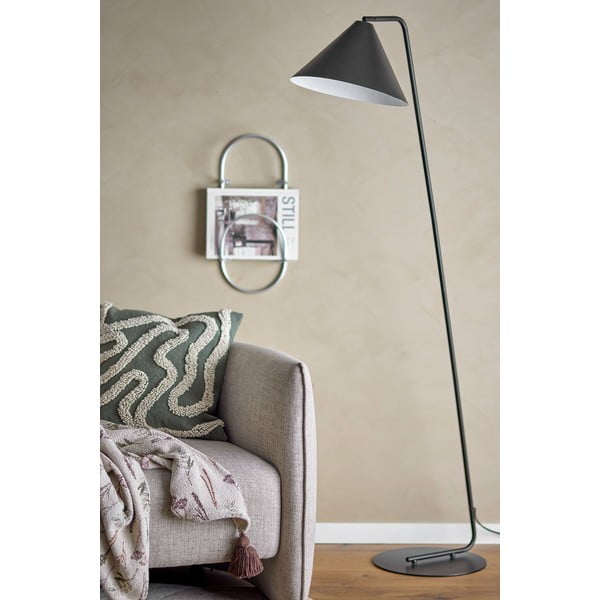 Melna stāvlampa ar metāla abažūru (augstums 165 cm) Latisha – Bloomingville-image-4
