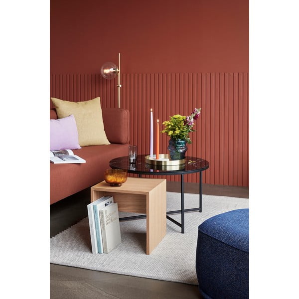 Ozolkoka sānu galdiņš Hübsch Less, 40 x 40 cm-image-1