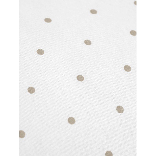 Balti brūna flaneļa vienguļamā gultas veļa Fovere Betty, 155 x 220 cm-image-1