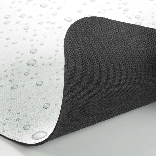 Gaiši pelēks vannas istabas paklājiņš 50x120 cm Splash – douceur d'intérieur-image-2