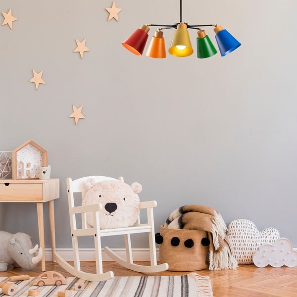 Piekaramā lampa ar metāla abažūru ø 58 cm Manavgat – Opviq lights-image-1