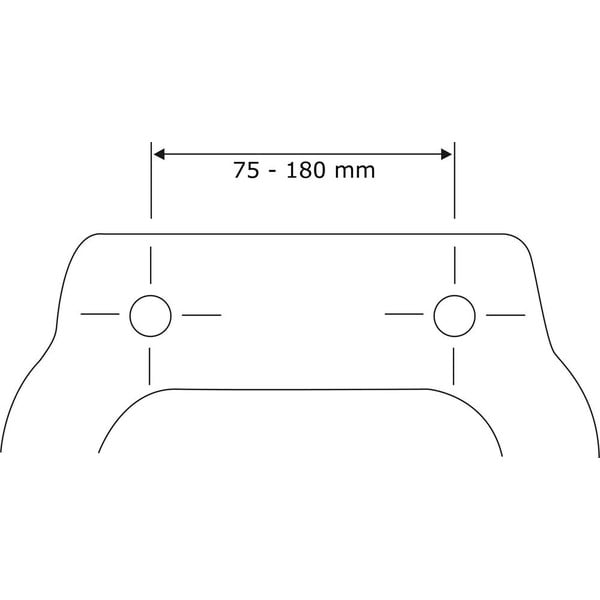 Balts tualetes poda sēdeklis ar vieglu aizvēršanu Wenko Habos, 46 x 36 cm-image-4