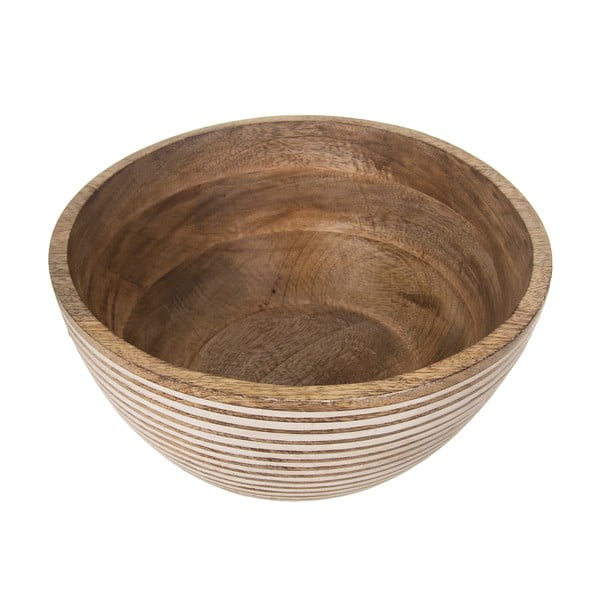 Koka bļoda dabīgā tonī ø 24 cm Mango – Orion-image-2