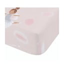 Rozā vienguļamais bērnu palags ar gumiju 90x190 cm Dancing Fairies – Catherine Lansfield