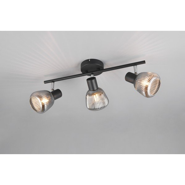 Melna prožektora tipa lampa ø 10 cm Tarifa – Trio-image-2