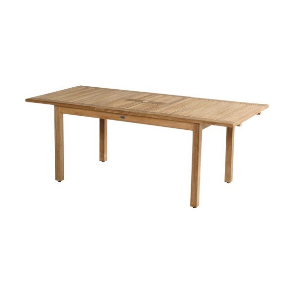 Tīkkoka masīvkoka dārza ēdamgalds 90x150 cm Java – Hartman-image-3