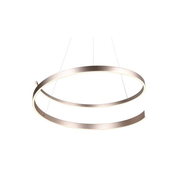 Pelēka LED piekaramā lampa ar balss vadību/ar mobilās lietotnes vadību un metāla abažūru ø 75 cm Cinardi – CINQUE-image-4