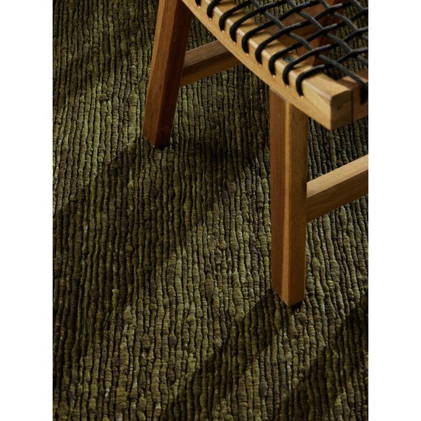 Tumši zaļš ar rokām darināts vilnas apaļš paklājs ø 160 cm Bexley Woolwich – Ted Baker-image-4