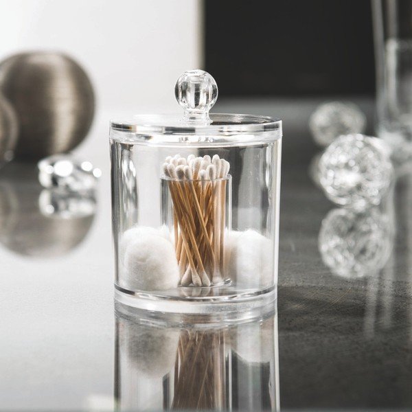 Kosmētikas organizators vates kociņiem Compactor, augstums 11 cm-image-1