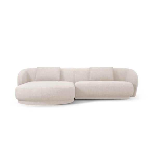 Bēšs stūra dīvāns Camden – Cosmopolitan Design