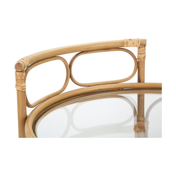 Metāla servēšanas galds uz riteņiem ø 51 cm Panama – Mauro Ferretti-image-4